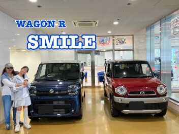 ワゴンRスマイル納車させていただきました！